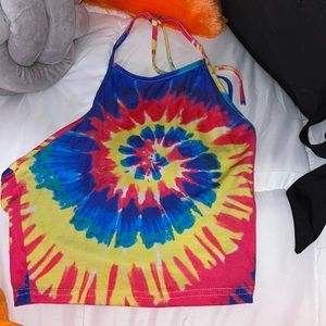 Tie Dye halter top